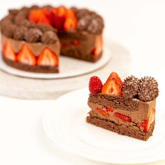 Chocolate Fruits Shortcake