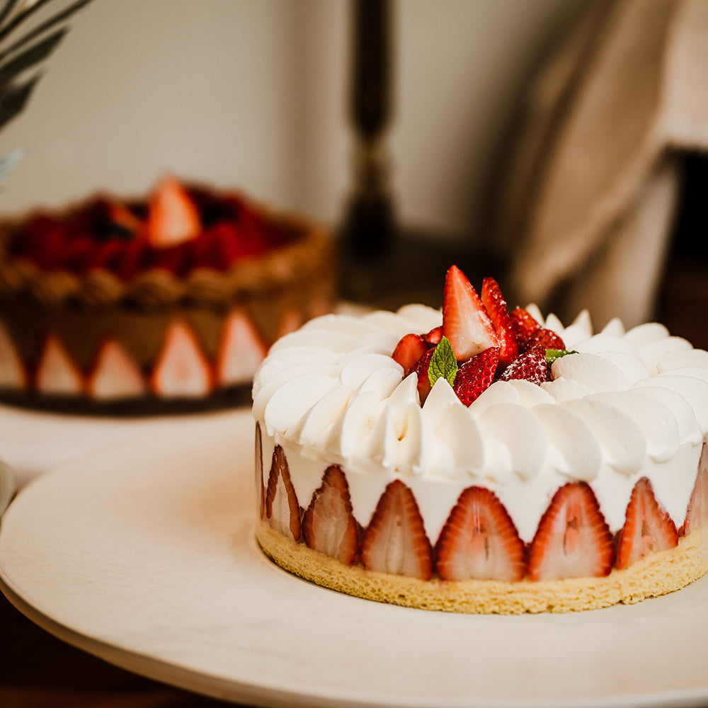 Chocolate Fruits Shortcake