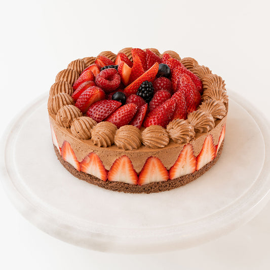 Chocolate Fruits Shortcake